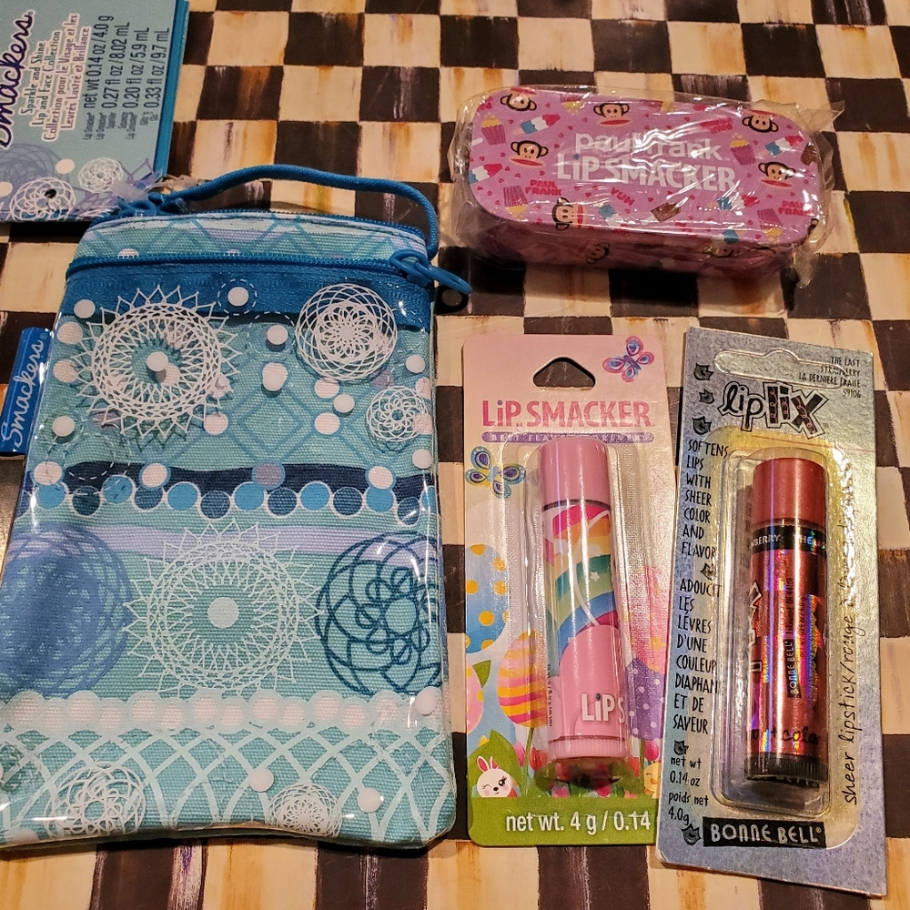 Bonne Bell Lip Smacker Lot. NOS. PAUL FRANK